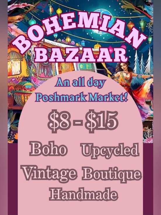 Other - ☮️🍄🌸 Bohemian Bazaar Market Next One August 9th!